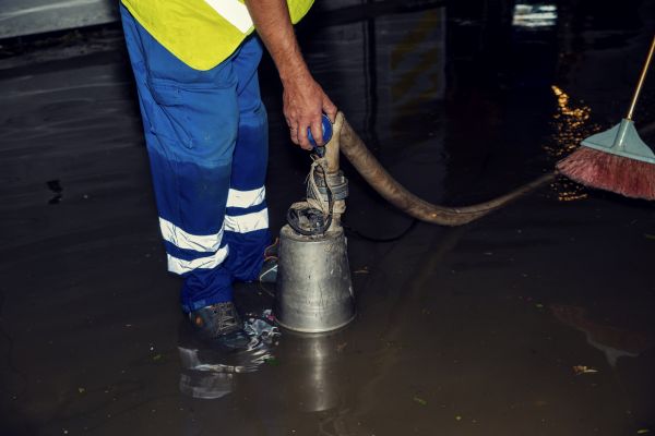 Basement Water Removal in Woodstock