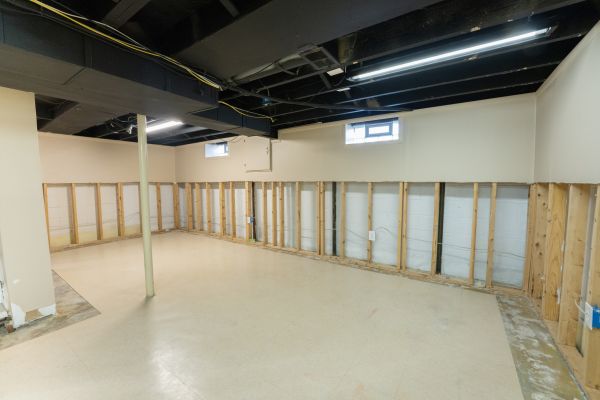 Basement Flood Restoration in Woodstock